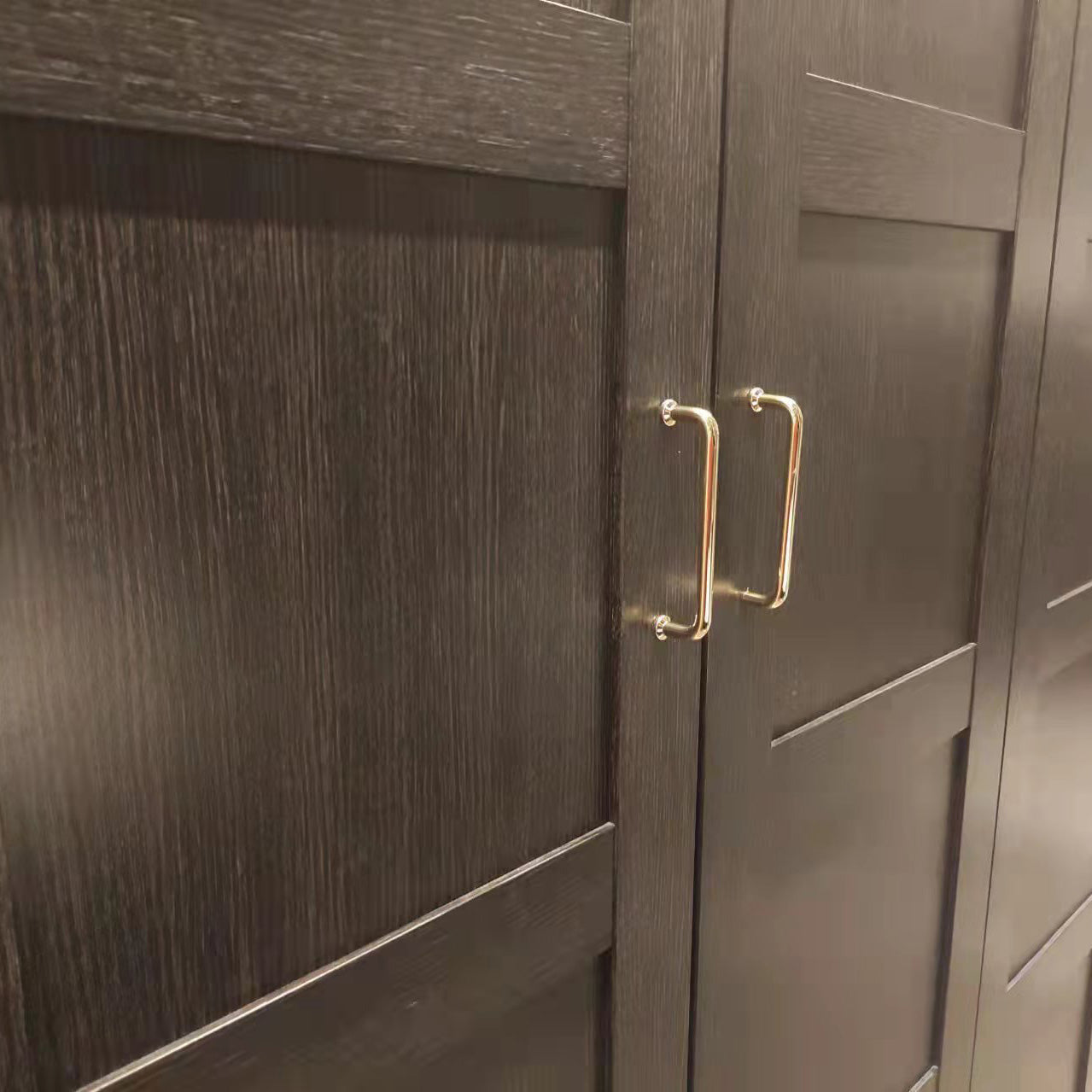 Kitchen & Bathroom DIY: 192mm Polished gold Furniture Kitchen Bathroom Cabinet Handles Drawer Bar Handle Pull Knob