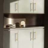 Building Materials: Gold Solid Zinc Kitchen Cabinet Handles Drawer Bar Handle Pull 128mm