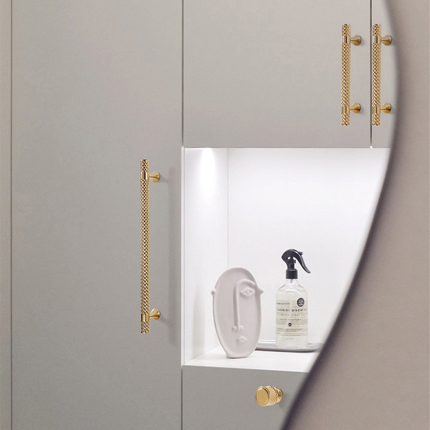 Building Materials: Gold Solid Zinc Kitchen Cabinet Handles Drawer Bar Handle Pull 128mm