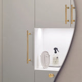 Building Materials: Gold Solid Zinc Kitchen Cabinet Handles Drawer Bar Handle Pull 128mm