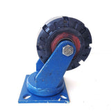 Desks: Industrial 500kg 6inch Heavy Duty Machine Solid rubber Caster Swivel Wheel