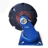 Desks: Industrial 500kg 6inch Heavy Duty Machine Solid rubber Caster Swivel Wheel