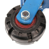 Desks: Industrial 500kg 6inch Heavy Duty Machine Solid rubber Caster Swivel Wheel