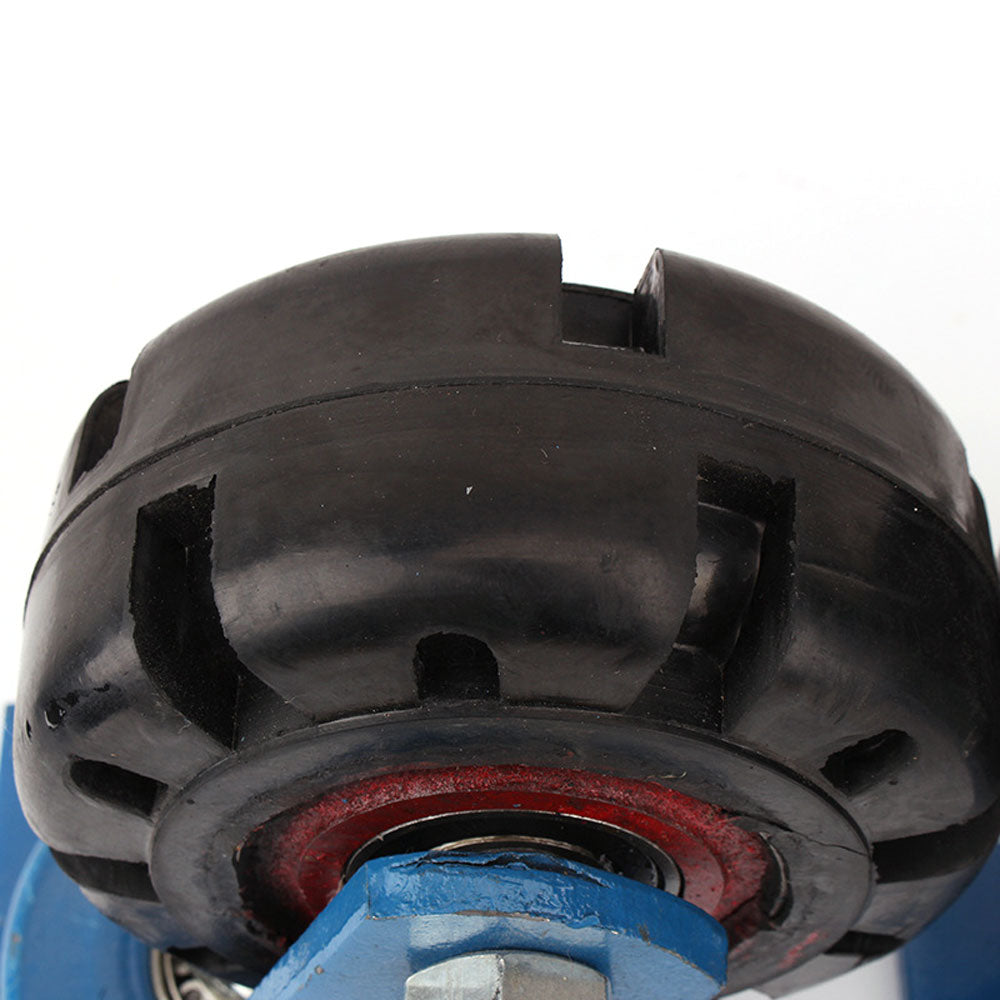 Desks: Industrial 500kg 6inch Heavy Duty Machine Solid rubber Caster Swivel Wheel