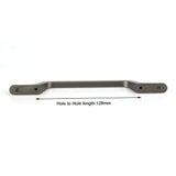 Kitchen & Bathroom DIY: Black Zinc Kitchen Cabinet Handles Drawer Bar Handle Pull 128mm