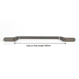 Kitchen & Bathroom DIY: Black Zinc Kitchen Cabinet Handles Drawer Bar Handle Pull 160mm