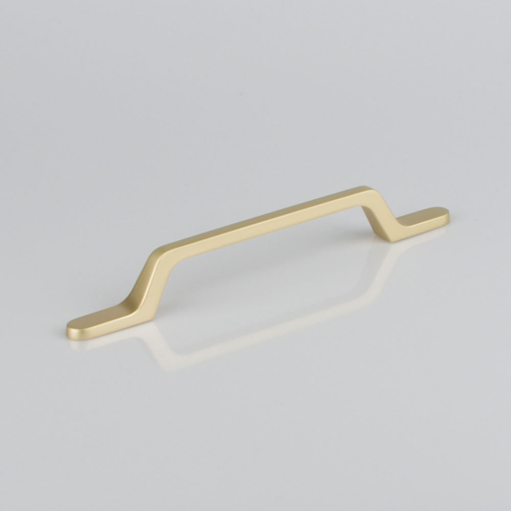 Kitchen & Bathroom DIY: Gold Zinc Kitchen Cabinet Handles Drawer Bar Handle Pull 128mm