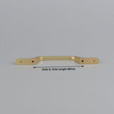 Kitchen & Bathroom DIY: Gold Zinc Kitchen Cabinet Handles Drawer Bar Handle Pull 96mm