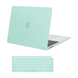 Cases & Skins: MacBook Air 13 Inch Case 2020 2019 2018, A1932, A2179, A2337 Shell Case Keyboard Cover Green