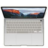 Cases & Skins: Suitable for  MacBook Air 13 Inch Case 2022 2021 2020 2019 2018, A1932, A2179, A2337 Shell Case Keyboard Cover Grey
