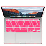Cases & Skins: MacBook Air 13 Inch Case 2020 2019 2018, A1932, A2179, A2337 Shell Case Keyboard Cover Pink
