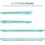 Cases & Skins: MacBook Air 13 Inch Case 2020 2019 2018, A1932, A2179, A2337 Shell Case Keyboard Cover tiffany blue