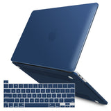Cases & Skins: Navy Blue MacBook Pro 13 Inch Case 2016-2023 M1 M2 A2338 A2289 A2251 A2159 Hard Shell Case Keyboard Cover