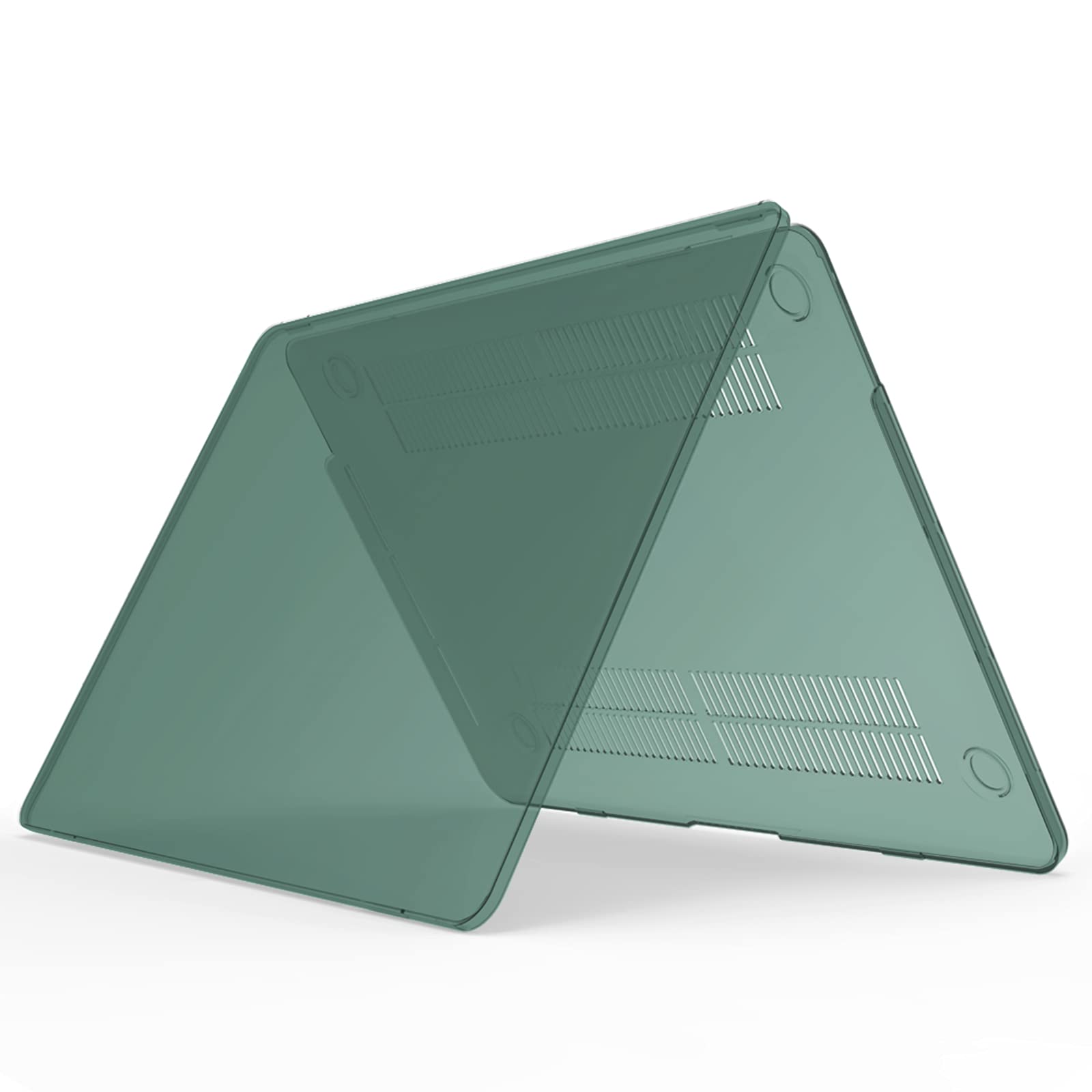 Cases & Skins: Suitable for  Midnight Green MacBook Pro 13 Inch Case 2016-2023 M1 M2 A2338 A2289 A2251 A2159 Hard Shell Case Keyboard Cover