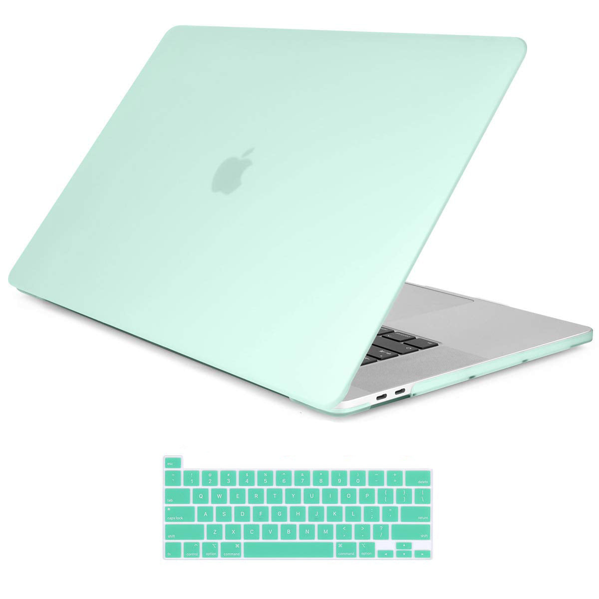 Cases & Skins: Suitable for  Green MacBook Pro 13 Inch Case 2016-2023 M1 M2 A2338 A2289 A2251 A2159 Hard Shell Case Keyboard Cover