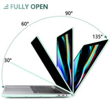 Cases & Skins: Suitable for  Green MacBook Pro 13 Inch Case 2016-2023 M1 M2 A2338 A2289 A2251 A2159 Hard Shell Case Keyboard Cover