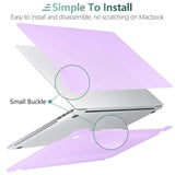 Cases & Skins: Purple MacBook Pro 13 Inch Case 2016-2023 M1 M2 A2338 A2289 A2251 A2159 Hard Shell Case Keyboard Cover