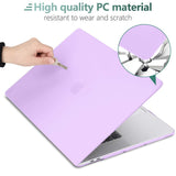 Cases & Skins: Purple MacBook Pro 13 Inch Case 2016-2023 M1 M2 A2338 A2289 A2251 A2159 Hard Shell Case Keyboard Cover