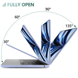 Cases & Skins: Suitable for  2023 2022 MacBook Air 13 inch case M2 Model A2681 Hard Shell Case Keyboard Cover