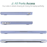 Cases & Skins: Suitable for  2023 2022 MacBook Air 13 inch case M2 Model A2681 Hard Shell Case Keyboard Cover