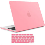 Cases & Skins: Suitable for  2023 2022 MacBook Air 13 inch case M2 Model A2681 Hard Shell Case Keyboard Cover Pink