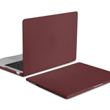 Cases & Skins: Suitable for  2023 2022 MacBook Air 13 inch case M2 Model A2681 Hard Shell Case Keyboard Cover Wine Red