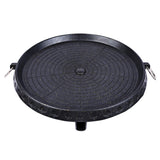 BBQ Tools: Korean BBQ Grill Pan Non-Stick Smokeless Stovetop BBQ Grill Plate Indoor Outdoor