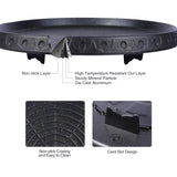 BBQ Tools: Korean BBQ Grill Pan Non-Stick Smokeless Stovetop BBQ Grill Plate Indoor Outdoor