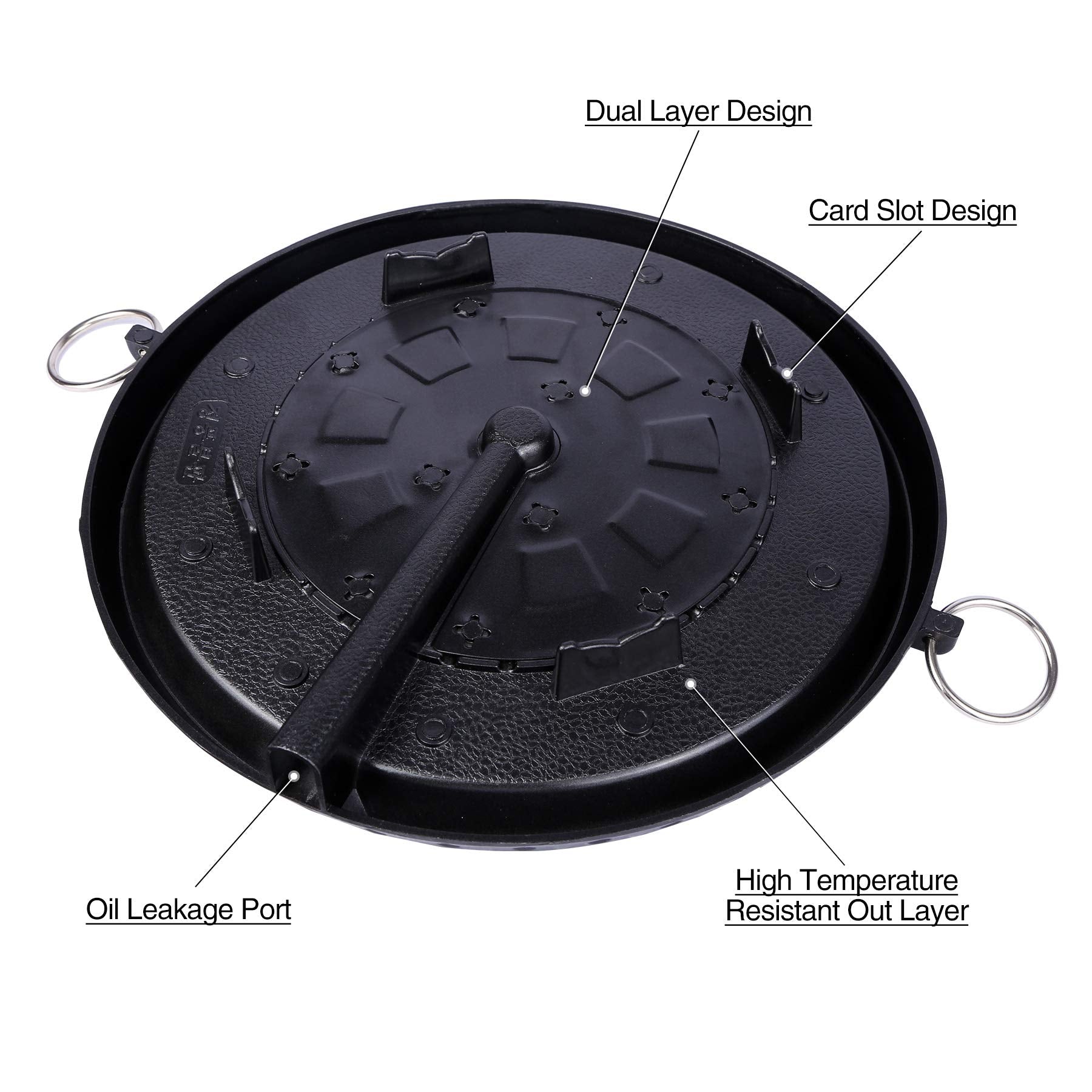 BBQ Tools: Korean BBQ Grill Pan Non-Stick Smokeless Stovetop BBQ Grill Plate Indoor Outdoor