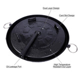 BBQ Tools: Korean BBQ Grill Pan Non-Stick Smokeless Stovetop BBQ Grill Plate Indoor Outdoor
