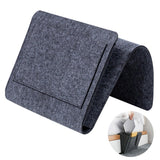 Bedside Tables: Bed Organiser Bed Caddy Sofa Organiser Bedside Organiser Book Magazines Organiser Dark Grey