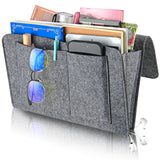 Bedside Tables: Bed Organiser Bed Caddy Sofa Organiser Bedside Organiser Book Magazines Organiser Grey