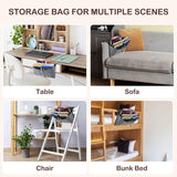 Bedside Tables: Bed Organiser Bed Caddy Sofa Organiser Bedside Organiser Book Magazines Organiser Grey