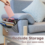 Bedside Tables: Bed Organiser Bed Caddy Sofa Organiser Bedside Organiser Book Magazines Organiser Grey