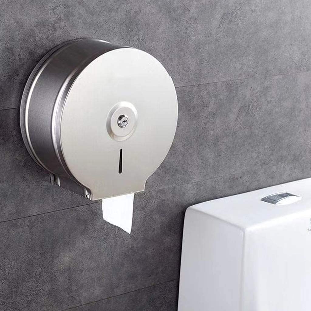 Toilet Paper Holders: Commercial Restaurant Stainless Steel Toilet Paper Tissue Holder Dispenser Chrome