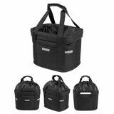Cat Carriers & Crates: Bike Basket Folding Cat Dog Carrier Bicycle Handlebar Bag Quick Release Detachable Storage Basket