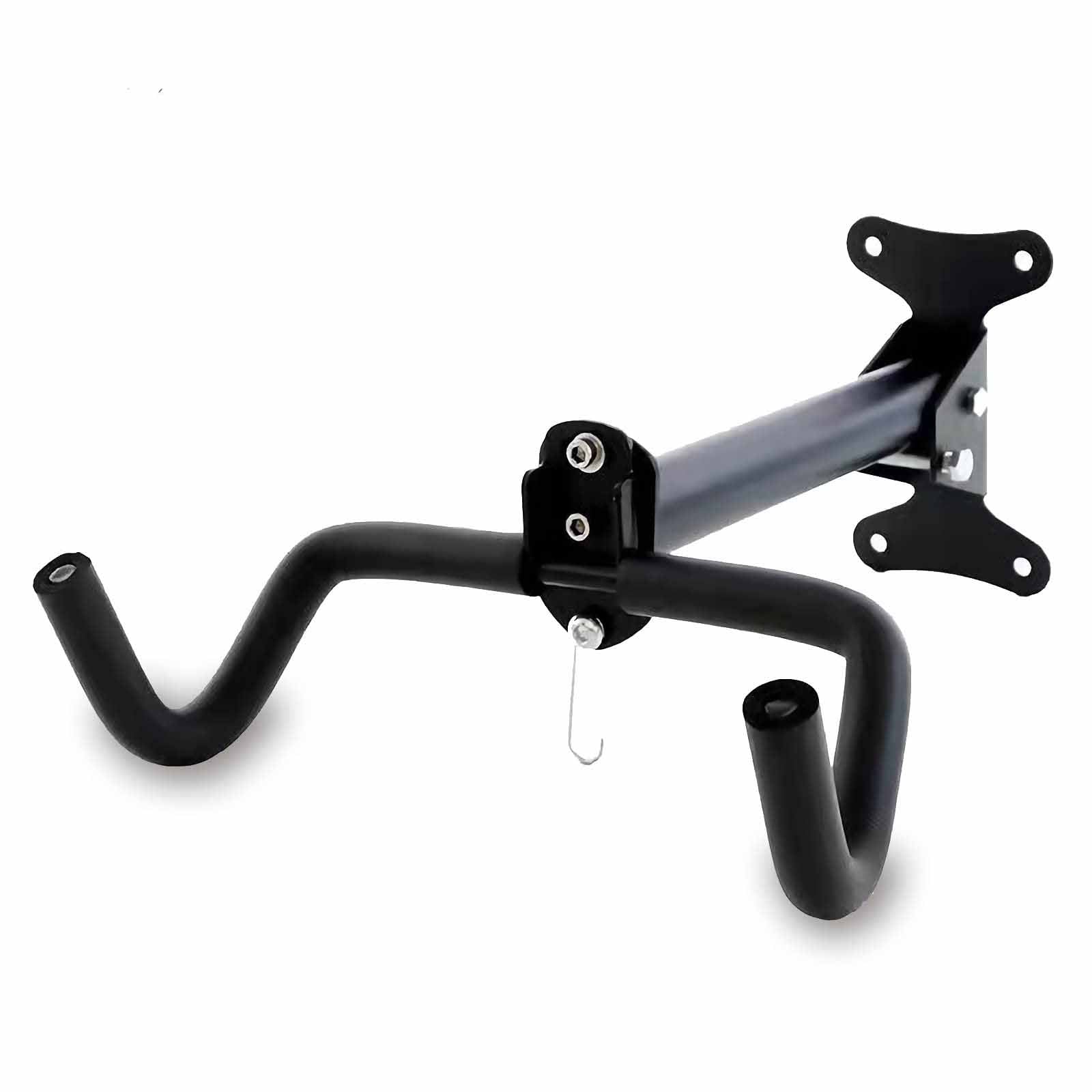 Bicycle Stands & Storage: Black Storage Bicycle Wall Mount Wall Hook Bike Wall Rack Space Saving Bike Storage Bracket