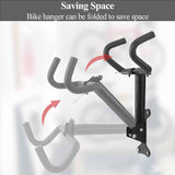 Bicycle Stands & Storage: Black Storage Bicycle Wall Mount Wall Hook Bike Wall Rack Space Saving Bike Storage Bracket