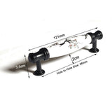 Kitchen & Bathroom DIY: Ceramics Kitchen Cabinet Handles Bar Drawer Handle Pull black 128mm