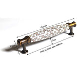 Kitchen & Bathroom DIY: Ceramics Kitchen Cabinet Handles Bar Drawer Handle Pull cooper 128mm