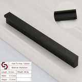 Kitchen & Bathroom DIY: Zinc Kitchen Cabinet Handles Drawer Bar Handle Pull 128mm