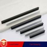 Kitchen & Bathroom DIY: Zinc Kitchen Cabinet Handles Drawer Bar Handle Pull Silver 128mm