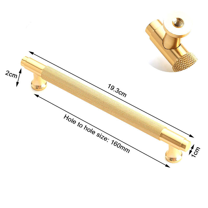 Door Hardware: Gold Furniture Door Kitchen Cabinet Handle Handles Pull Pulls Cupboard 160mm