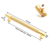 Door Hardware: Gold Furniture Door Kitchen Cabinet Handle Handles Pull Pulls Cupboard 160mm