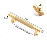 Door Hardware: Gold Furniture Door Kitchen Cabinet Handle Handles Pull Pulls Cupboard 96mm