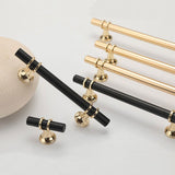Kitchen & Bathroom DIY: Luxury Design Kitchen Cabinet Handles Drawer Bar Handle Pull Black 160mm