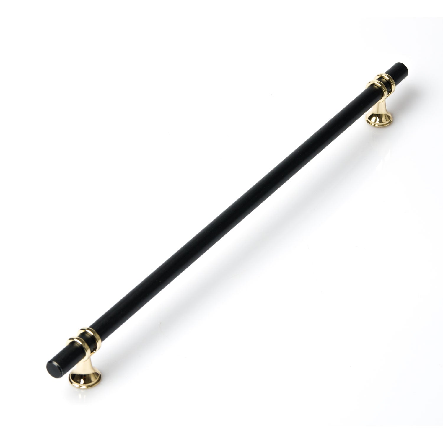 Kitchen & Bathroom DIY: Luxury Design Kitchen Cabinet Handles Drawer Bar Handle Pull Black 320mm