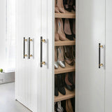 Kitchen & Bathroom DIY: Luxury Design Kitchen Cabinet Handles Drawer Bar Handle Pull Gold 128MM
