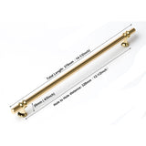 Kitchen & Bathroom DIY: Luxury Design Kitchen Cabinet Handles Drawer Bar Handle Pull Gold 320MM