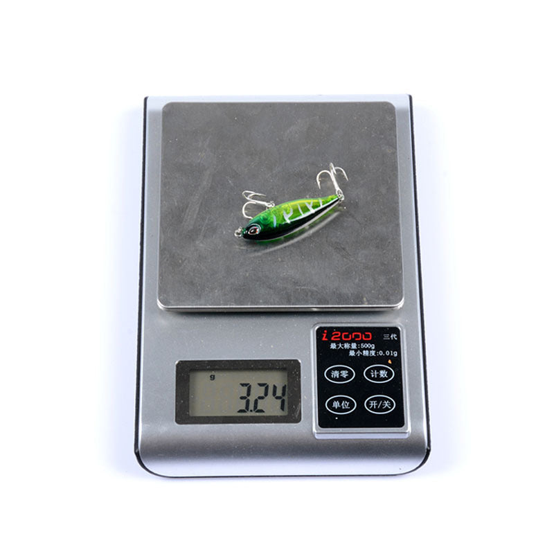 Fishing Tackle: 8x Pencil minnow 4.8cm Fishing Lure Lures Surface Tackle Fresh Saltwater